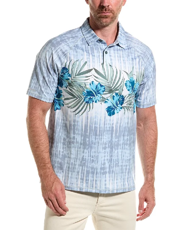 Men's short-sleeve muted fresh-modern-vibrant-rare-gold top-Tommy Bahama Tidepool Royale Polo Shirt