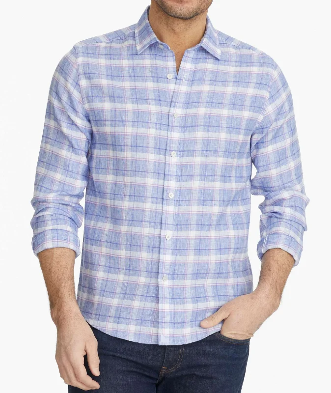 Wrinkle-Resistant Linen Berardo Shirt - FINAL SALE