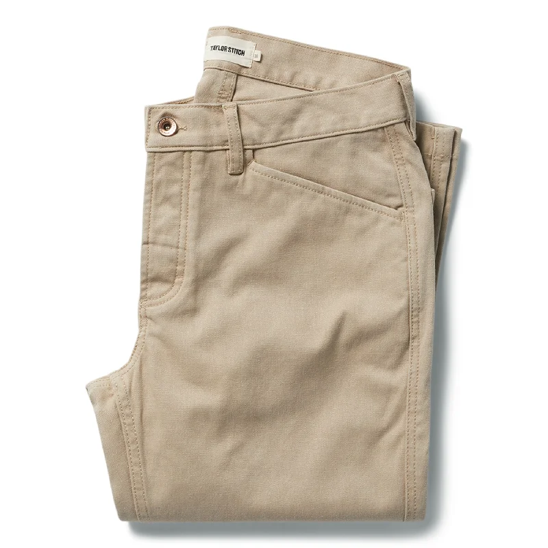 men's casual wedding blue pants-The Camp Pant in Sand Boss Duck