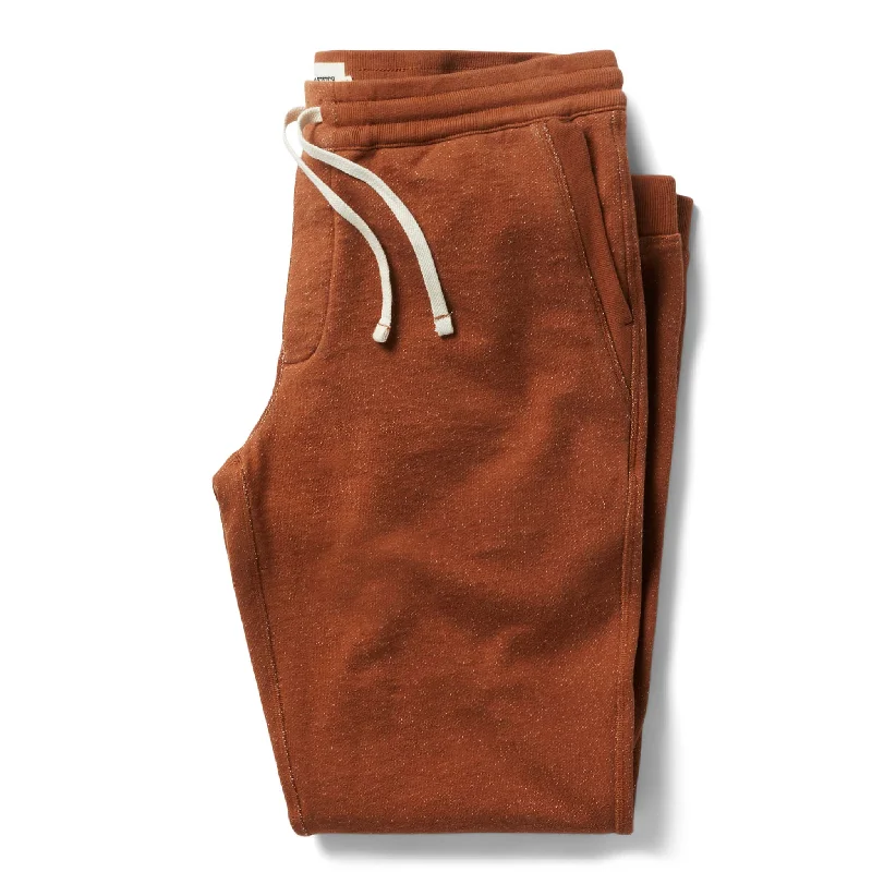 men's slim fit festival olive pants-The Fillmore Pant in Copper Terry