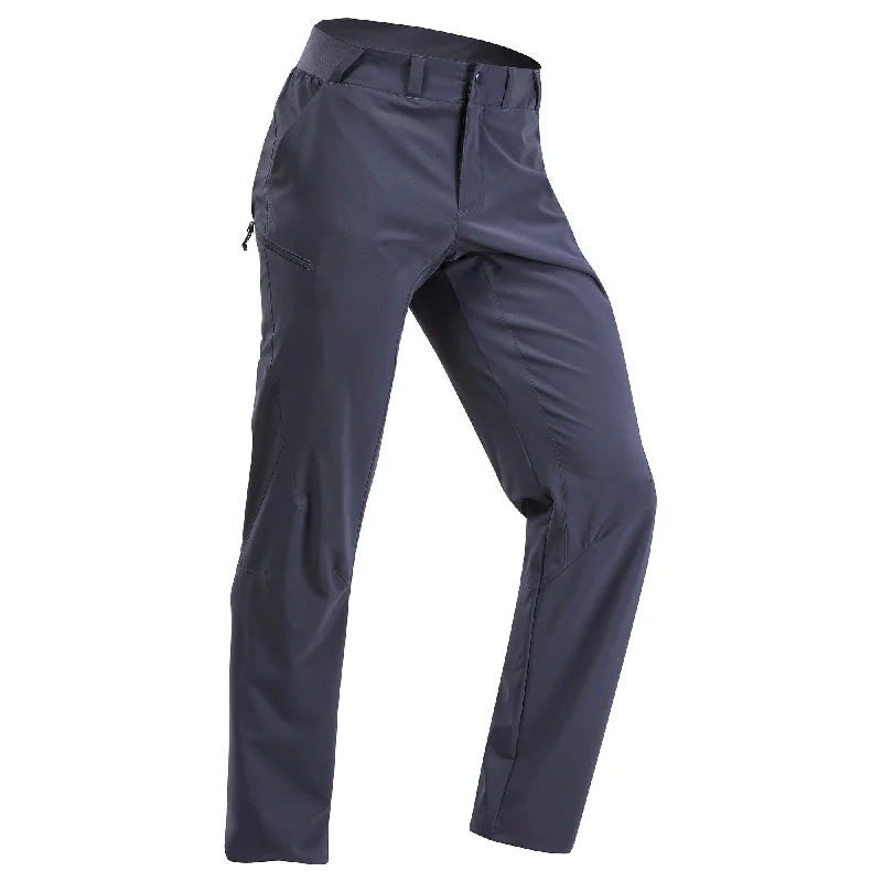 men's relaxed spring chino pants-Quechua Men's MH100 Hiking Pants