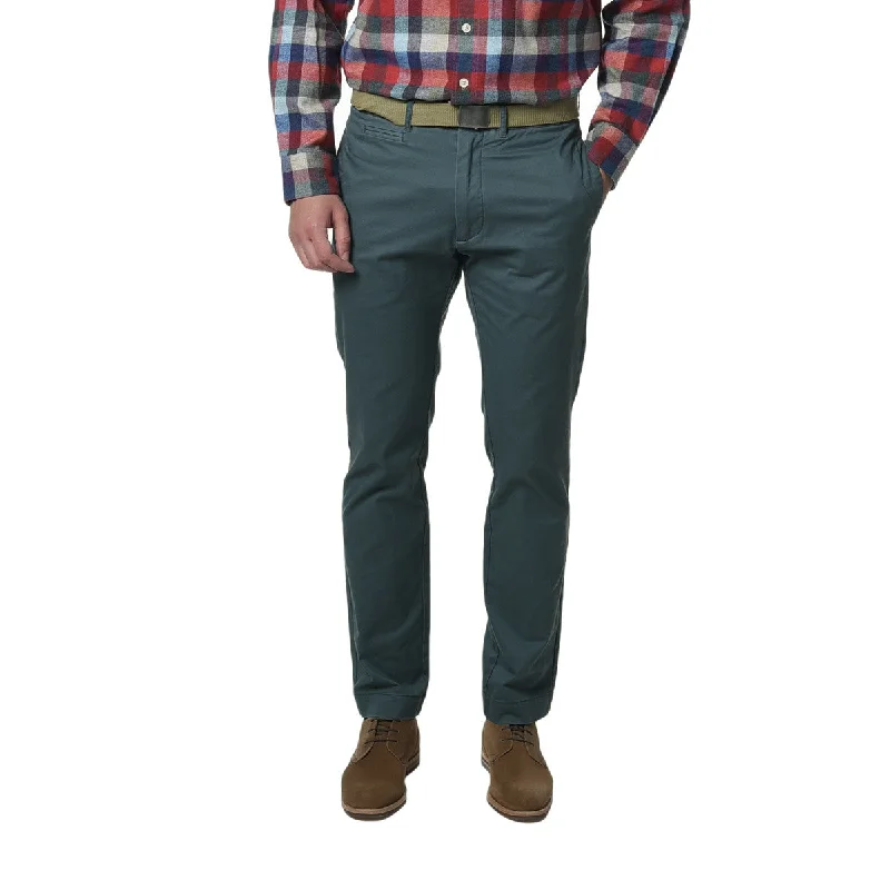 men's relaxed formal dinner black pants-Newport Stretch Modern Fit Chino - Tarp Green (Final Sale)